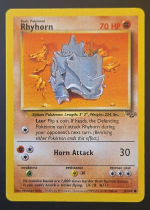 Rhyhorn, graded 9.0