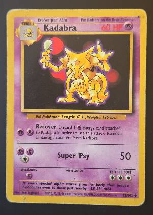 Kadabra, graded 7.0