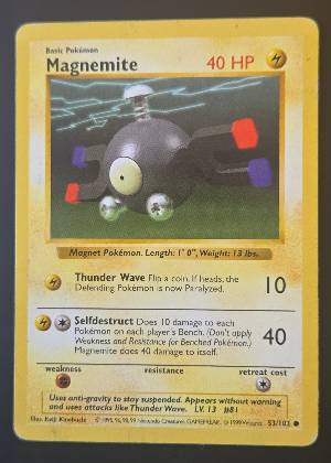 Magnemite, graded 8.0