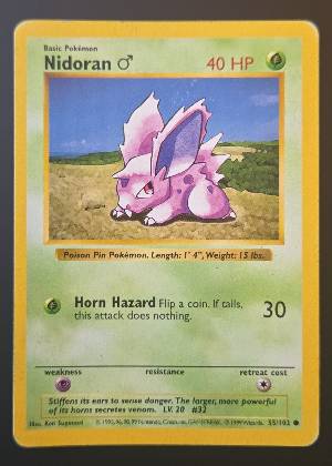 Nidoran♂, graded 7.5