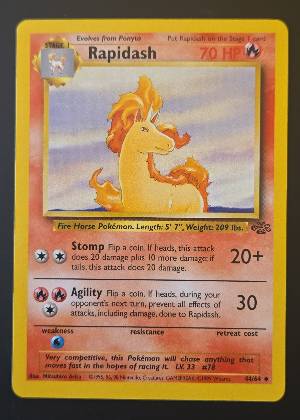 Rapidash, graded 9.0