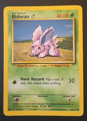 Nidoran M, graded 8.0