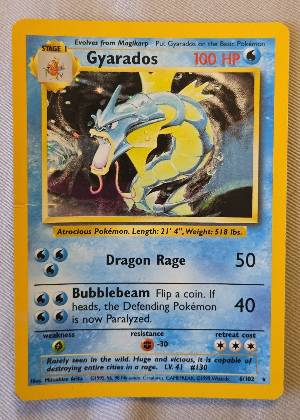 Gyarados, graded 2.5