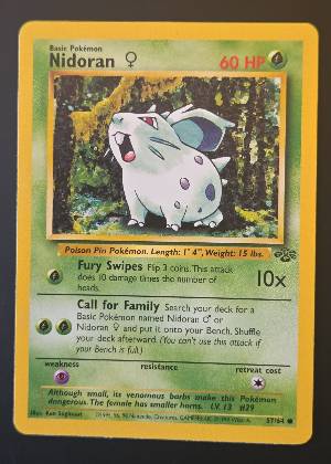 Nidoran F, graded 9.0