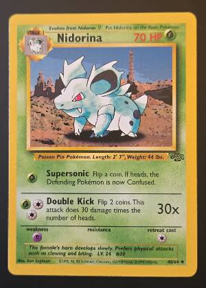 Nidorina, graded 9.0