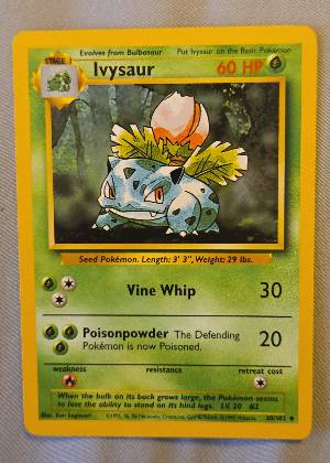 Ivysaur graded 8