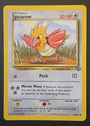 Spearow, graded 8.0