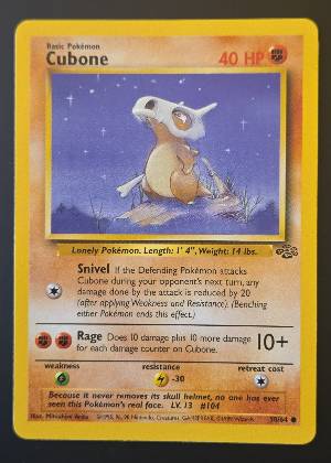 Cubone, graded 9.0