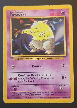 Drowzee graded 8
