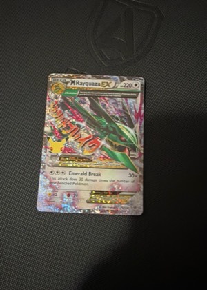 M Rayquaza EX, graded 2.5