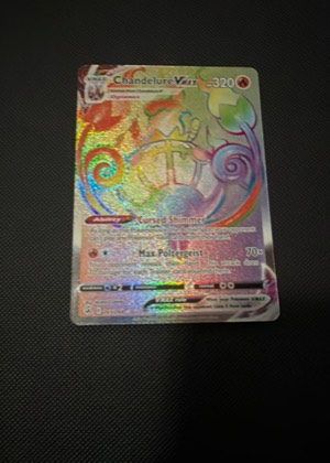 Chandelure VMAX (Secret), graded 8.5