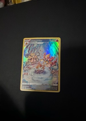 Magmortar - 2/95 (Cracked Ice Holo), graded 9.0