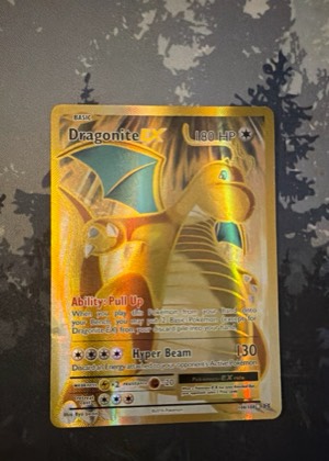 Dragonite EX (Full Art), graded 9.0