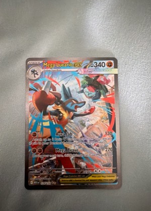 Mega Lucario ex, graded 9.0