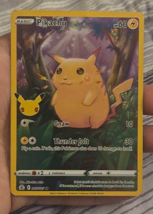 Pikachu, graded 8.5