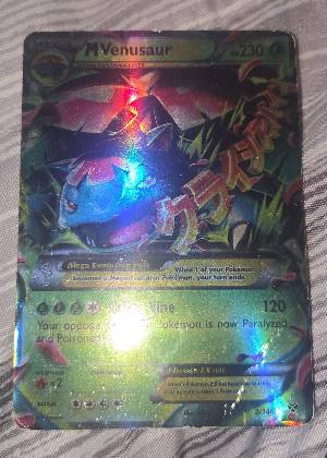 M Venusaur EX, graded 7.5