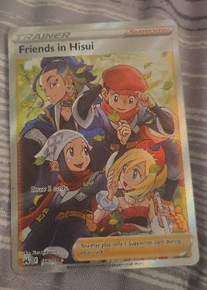 Friends in Hisui (Full Art), graded 9.0