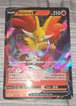 Delphox V, graded 7.5