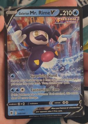 Galarian Mr. Rime V, graded 9.0