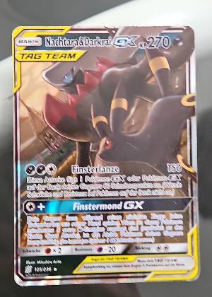 Umbreon & Darkrai GX, graded 8.5