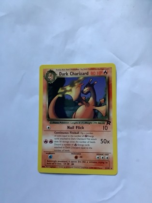 Dark Charizard (21) graded 6 & below