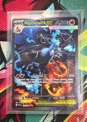 Mega Charizard X ex graded 9.5