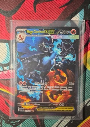 Mega Charizard X ex, graded 9.0