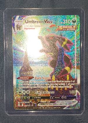 Umbreon VMAX (Alternate Art Secret), graded 8.5