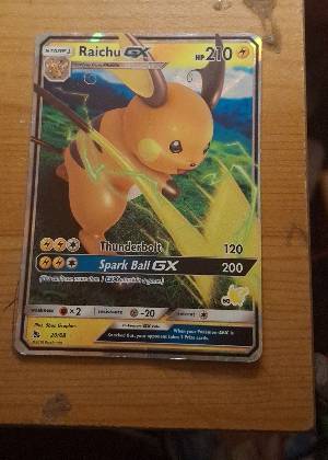 Raichu GX graded 9