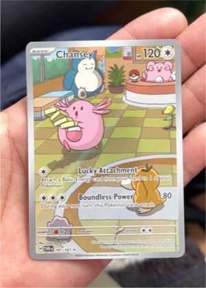 Chansey graded 6 & below