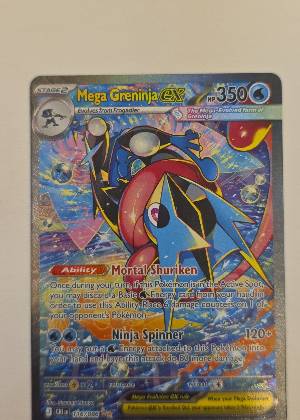 Mega Greninja ex, graded 9.0