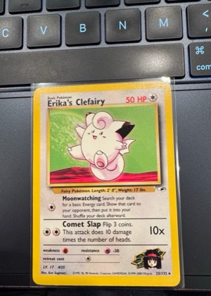 Erika's Clefairy, graded 7.5