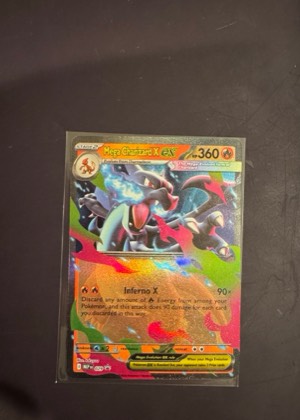 Mega Charizard X ex - 029, graded 9.0