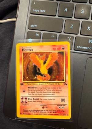Moltres (12), graded 5.0