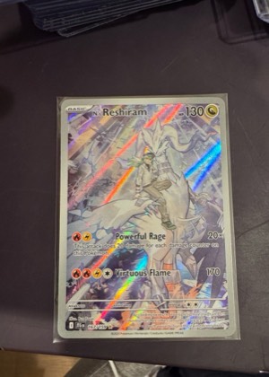 N's Reshiram, graded 9.0