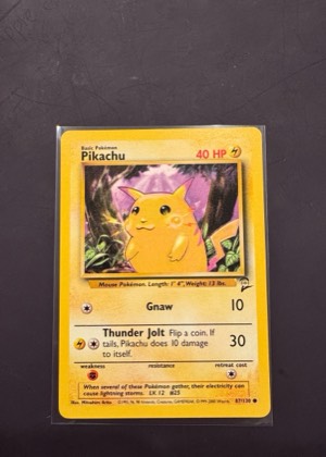 Pikachu, graded 9.0