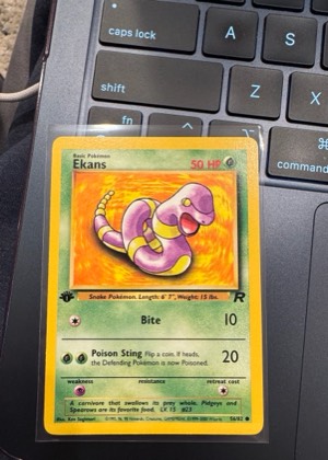 Ekans, graded 7.5