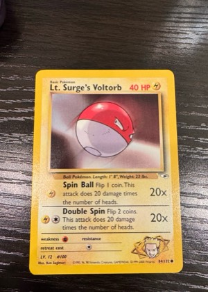 Lt. Surge's Voltorb, graded 8.5