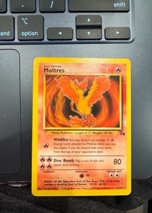 Moltres (27), graded 7.5