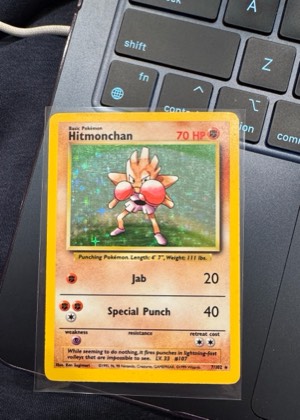 Hitmonchan graded 6 & below