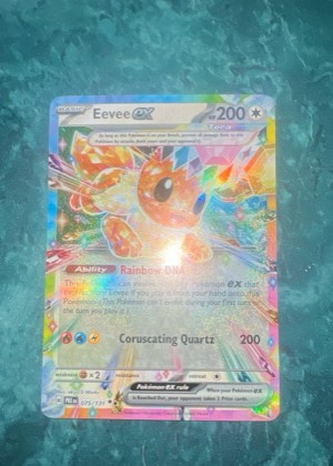 Eevee ex - 075/131 graded 9