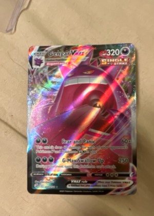 Gengar VMAX graded 9
