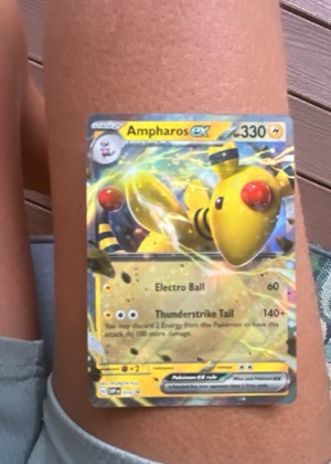 Ampharos ex, graded 9.0