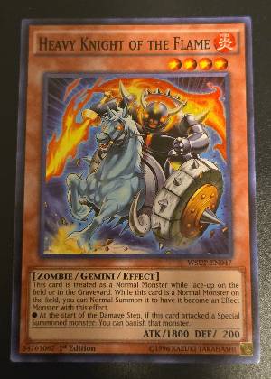 Heavy Knight of the Flame, graded 9.5