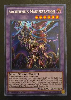 Archfiend's Manifestation, graded 9.0