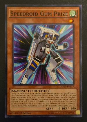 Speedroid Gum Prize, graded 9.0