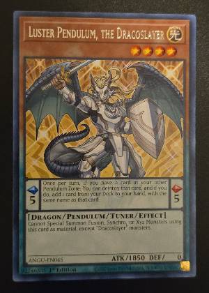 Luster Pendulum, the Dracoslayer, graded 9.5