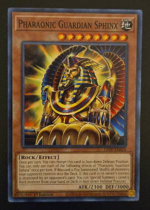 Pharaonic Guardian Sphinx, graded 9.0