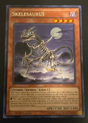 Skelesaurus, graded 9.5
