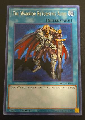 The Warrior Returning Alive, graded 9.0